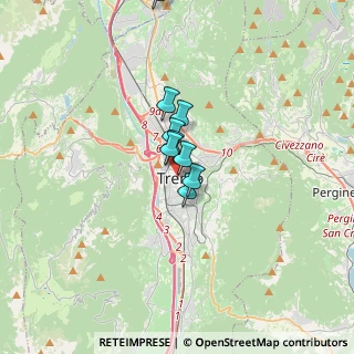 Mappa 38122 Trento TN, Italia (3.29364)