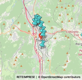 Mappa 38122 Trento TN, Italia (4.88938)