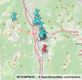 Mappa 38122 Trento TN, Italia (2.00182)