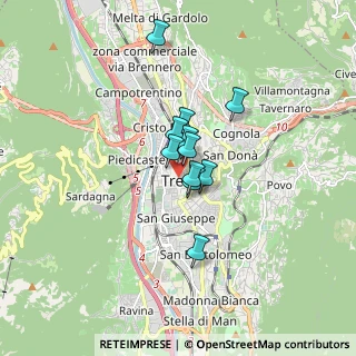 Mappa 38122 Trento TN, Italia (1.02)