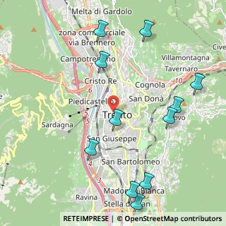 Mappa 38122 Trento TN, Italia (2.54636)
