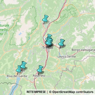 Mappa 38122 Trento TN, Italia (10.81533)