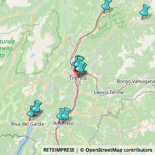 Mappa 38122 Trento TN, Italia (16.70083)