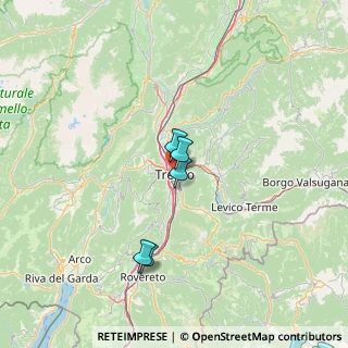 Mappa 38122 Trento TN, Italia (34.55429)