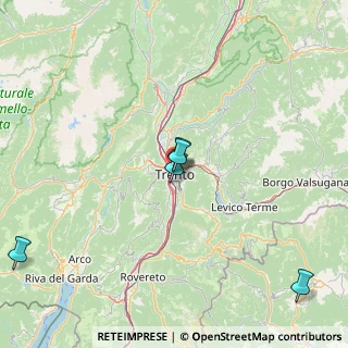 Mappa 38122 Trento TN, Italia (44.81833)