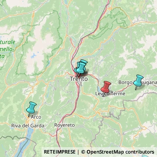 Mappa 38122 Trento TN, Italia (37.884)