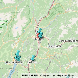 Mappa 38122 Trento TN, Italia (27.74455)