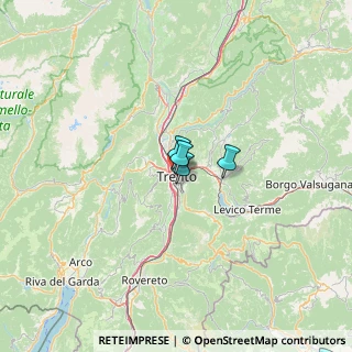 Mappa 38122 Trento TN, Italia (43.65647)