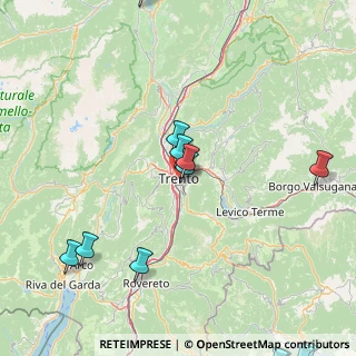 Mappa 38122 Trento TN, Italia (28.154)