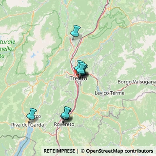 Mappa 38122 Trento TN, Italia (12.46077)