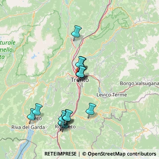 Mappa 38122 Trento TN, Italia (15.01529)