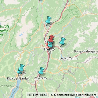 Mappa 38122 Trento TN, Italia (29.1)