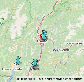 Mappa 38122 Trento TN, Italia (40.15941)