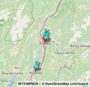 Mappa 38122 Trento TN, Italia (33.70909)