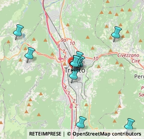 Mappa Via S. Vigilio, 38100 Trento TN, Italia (4.57667)