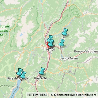 Mappa Via S. Vigilio, 38100 Trento TN, Italia (13.91167)