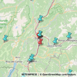Mappa Via Giuseppe Garibaldi, 38100 Mattarello TN, Italia (19.53)