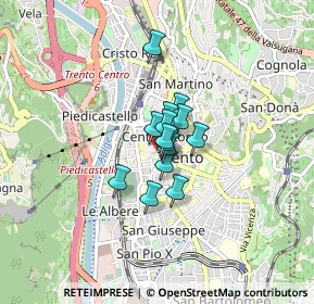 Mappa Via Giuseppe Garibaldi, 38100 Mattarello TN, Italia (0.39714)