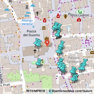 Mappa Via S. Vigilio, 38100 Trento TN, Italia (0.05714)