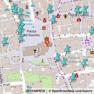 Mappa Via S. Vigilio, 38100 Trento TN, Italia (0.106)