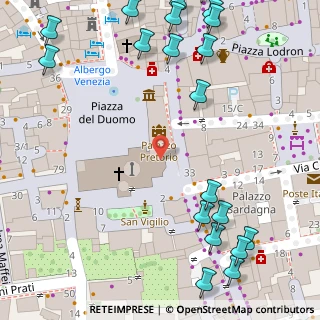 Mappa Via S. Vigilio, 38100 Trento TN, Italia (0.099)