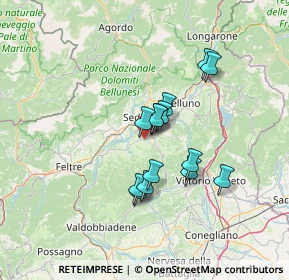 Mappa Via Zottier, 32026 Mel BL, Italia (10.41143)