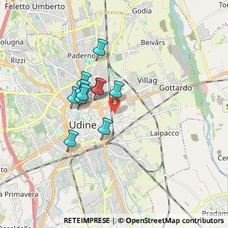 Mappa Via Musoni, 33100 Udine UD, Italia (1.33182)