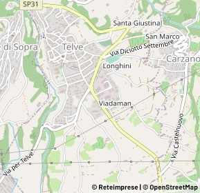 Mappa Via zona artigianale commerciale, 38050 Borgo Valsugana TN, Italia (0.20385)