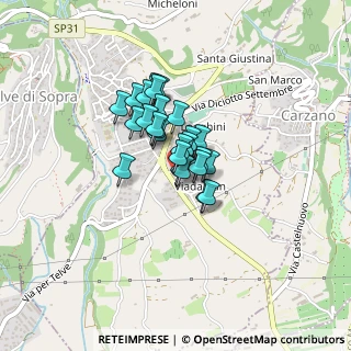 Mappa Via Zona Artigianale Commerciale, 38050 Telve TN, Italia (0.24074)