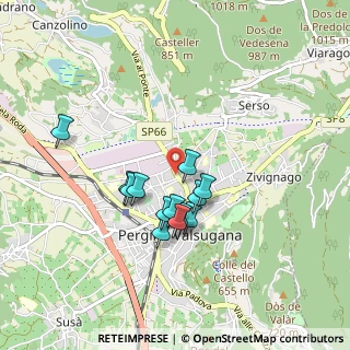Mappa Via Regensburger, 38057 Pergine Valsugana TN, Italia (0.71769)