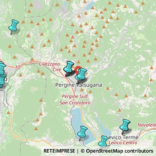 Mappa Via Regensburger, 38057 Pergine Valsugana TN, Italia (5.52)