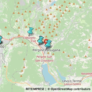 Mappa Via Regensburger, 38057 Pergine Valsugana TN, Italia (4.89091)