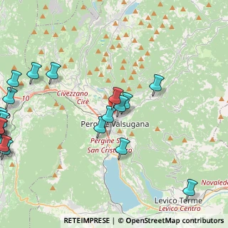 Mappa Via Regensburger, 38057 Pergine Valsugana TN, Italia (5.9885)