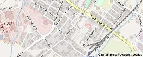 Mappa Aviano