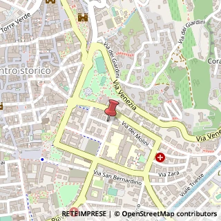Mappa Via Brigata Acqui, 8/10, 38122 Trento, Trento (Trentino-Alto Adige)