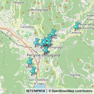 Mappa Via dei Caduti, 38057 Pergine Valsugana TN, Italia (1.17636)