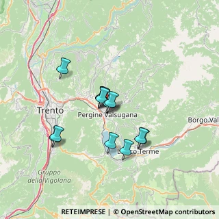 Mappa Via dei Caduti, 38057 Pergine Valsugana TN, Italia (4.74933)