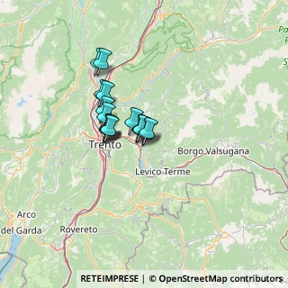Mappa Via dei Caduti, 38057 Pergine Valsugana TN, Italia (8.48706)