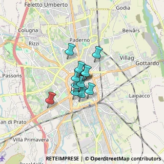Mappa Giardino Loris Fortuna, 33100 Udine UD, Italia (0.84083)
