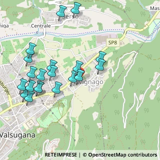 Mappa Via Spiazzi, 38057 Pergine Valsugana TN, Italia (0.5405)