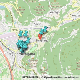 Mappa Via dei Moli, 38057 Pergine Valsugana TN, Italia (0.9875)
