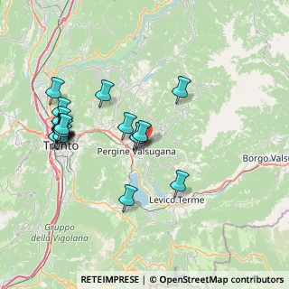 Mappa Via Spiazzi, 38057 Pergine Valsugana TN, Italia (8.0315)