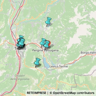 Mappa Via dei Moli, 38057 Pergine Valsugana TN, Italia (8.5595)