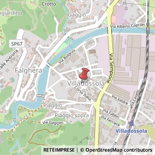 Mappa Piazza della Repubblica, 29, 28844 Villadossola, Verbano-Cusio-Ossola (Piemonte)