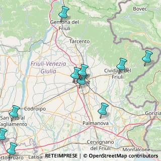 Mappa Via Pietro Zorutti, 33100 Udine UD, Italia (27.53857)