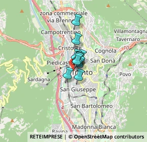 Mappa Via Giuseppe Verdi, 38100 Trento TN, Italia (0.58)