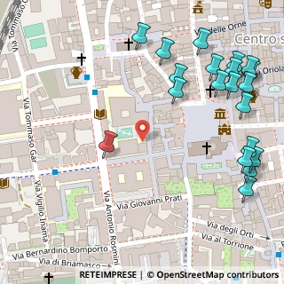 Mappa Via Giuseppe Verdi, 38100 Trento TN, Italia (0.178)