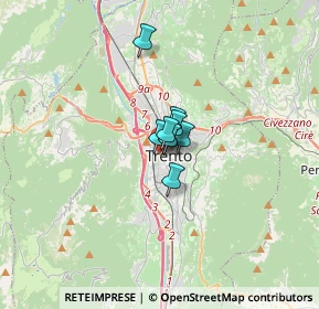 Mappa Via Giuseppe Verdi, 38100 Trento TN, Italia (2.34273)