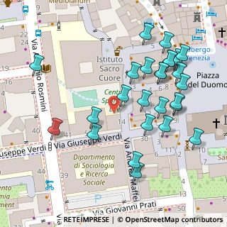 Mappa Via Giuseppe Verdi, 38100 Trento TN, Italia (0.06731)