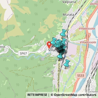 Mappa Via E. Toninelli, 28844 Villadossola VB, Italia (0.492)